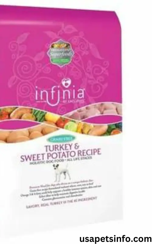 Exclusive Infinia Dog Food Review, Ingredients and Recall